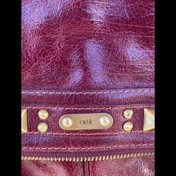 Rafe patent red handbag - Picture 5 of 16